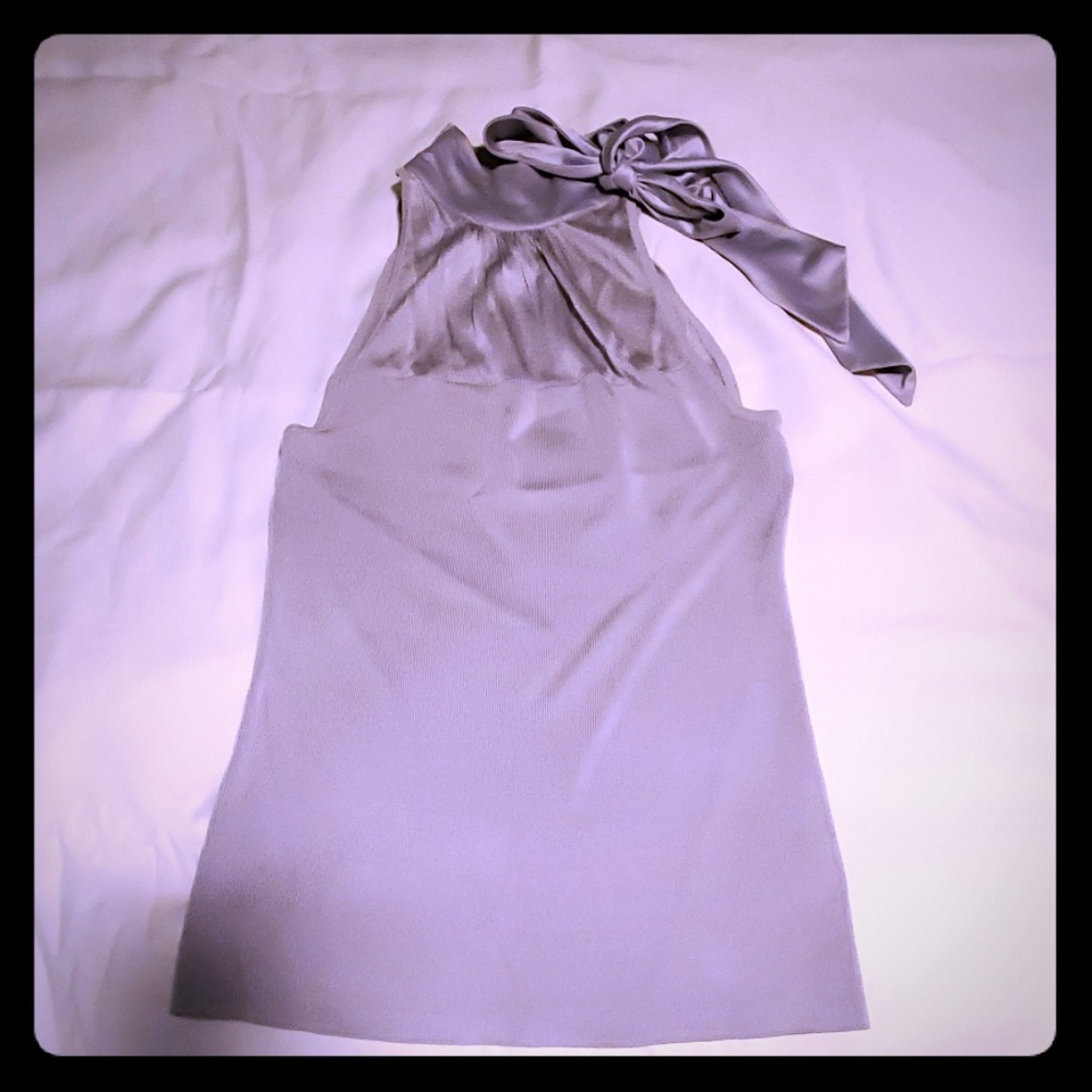 Silver halter